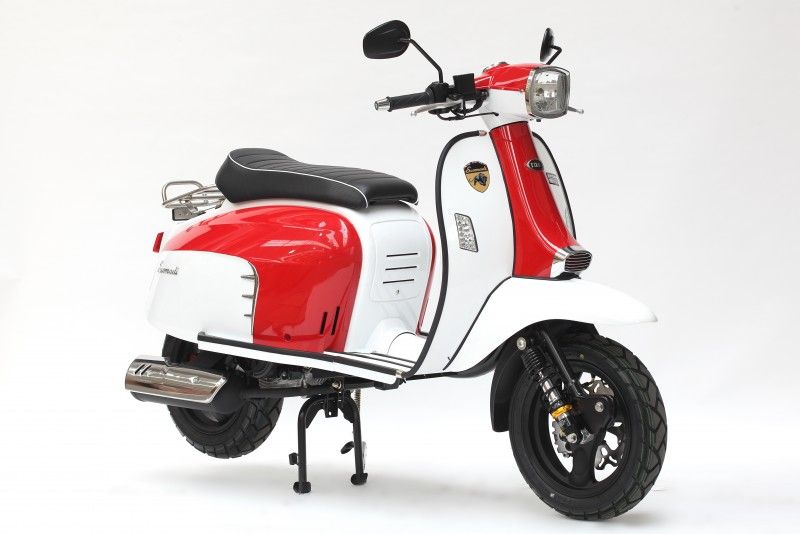 Scomadi TL125 blanco rojo 2