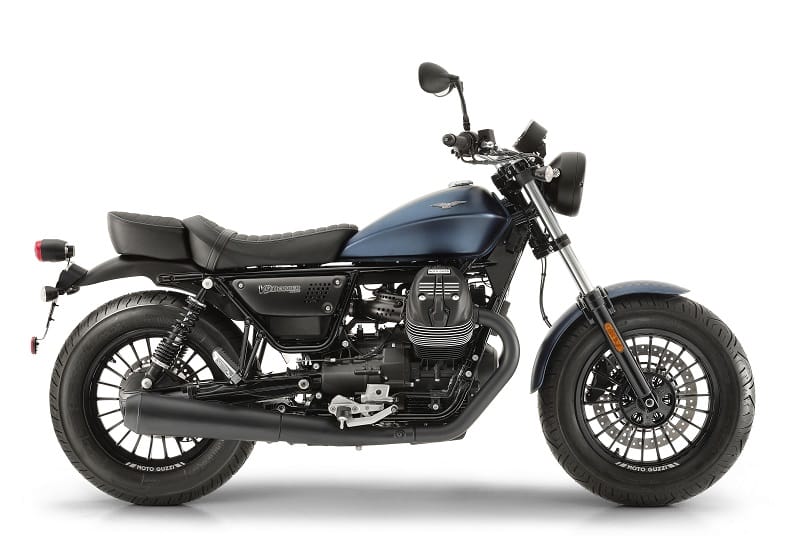 Moto Guzzi V9 Bobber 2018 Azul
