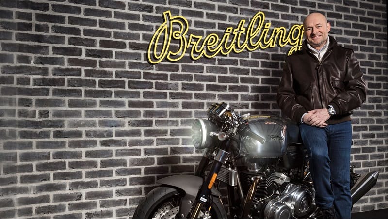 breitling and norton motorcycles
