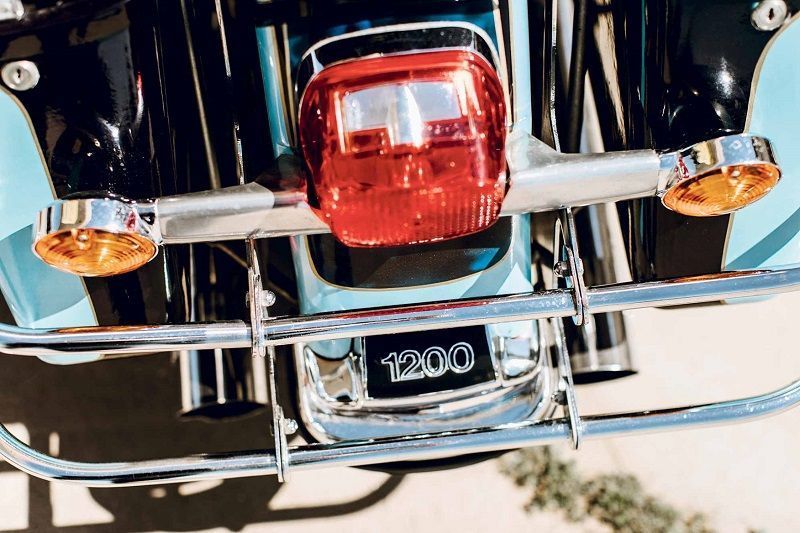 elvis harley rear