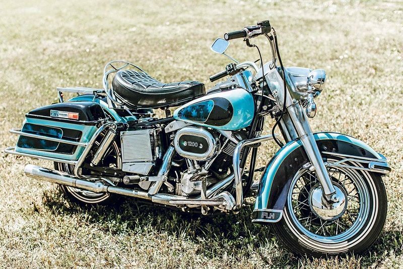 elvis harley side