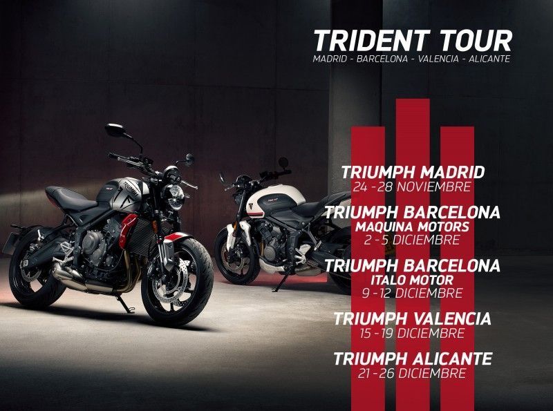 XX fechas trident tour