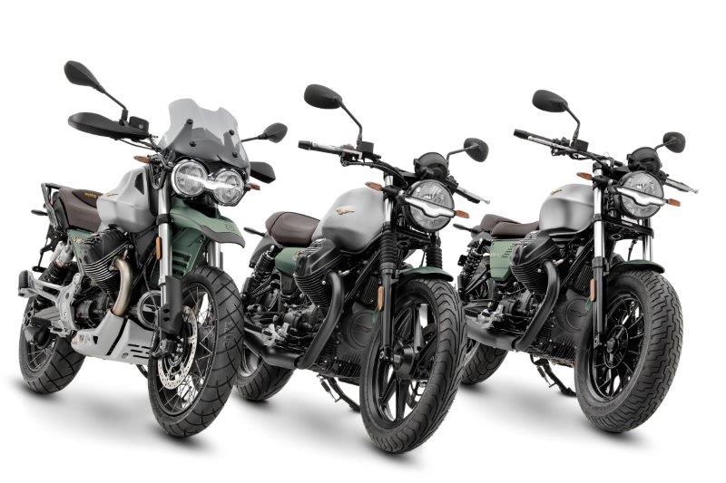 MotoGuzzi V85TT V7 V9 versioni Centenario