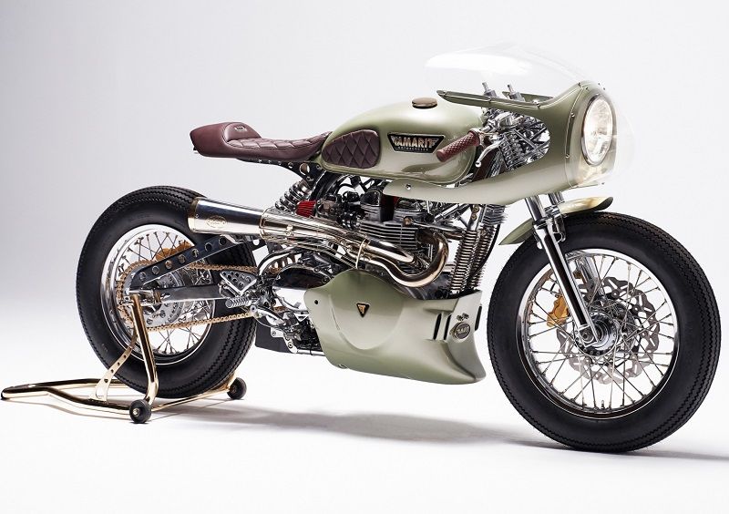 triumph thruxton 900 cafe racer jade 2