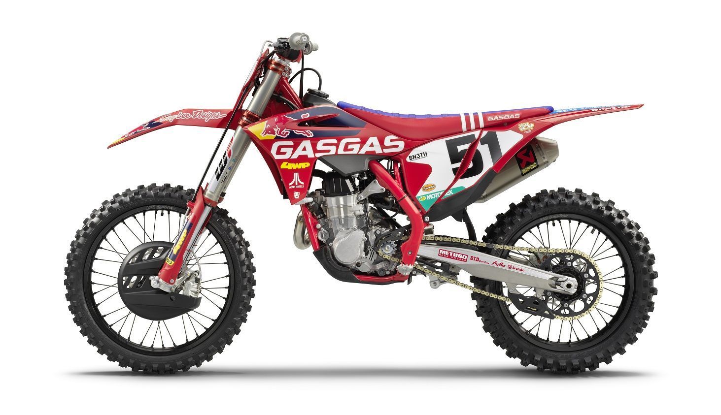 MC 450F Troy Lee Designs Motocross Bike