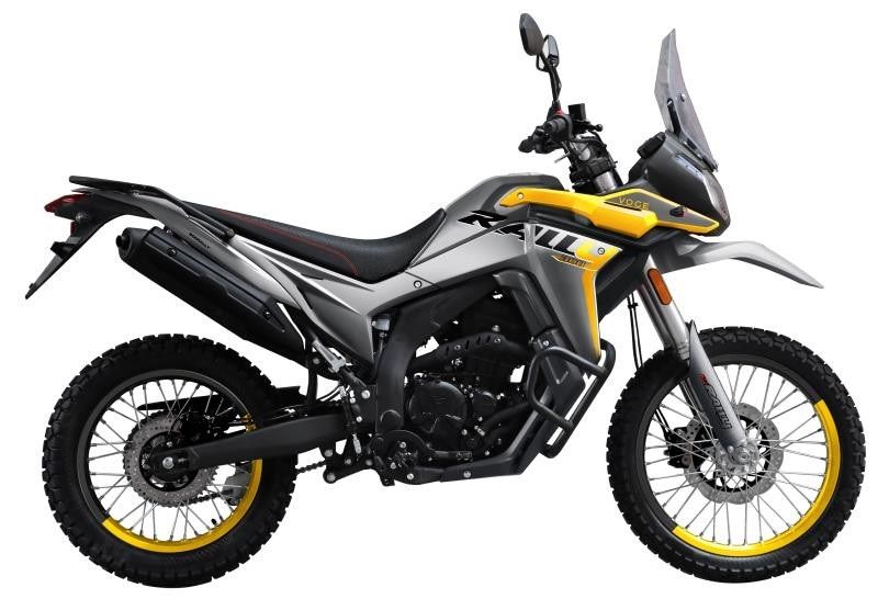 Voge 300 Rally E5 gris amarillo