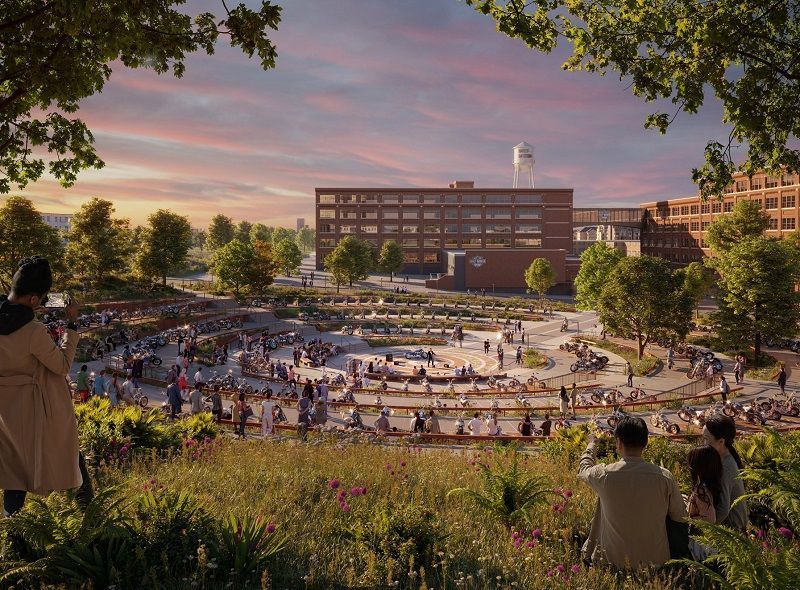 harley davidson motorcycle amphitheatre heatherwick studio dezeen 2364 hero