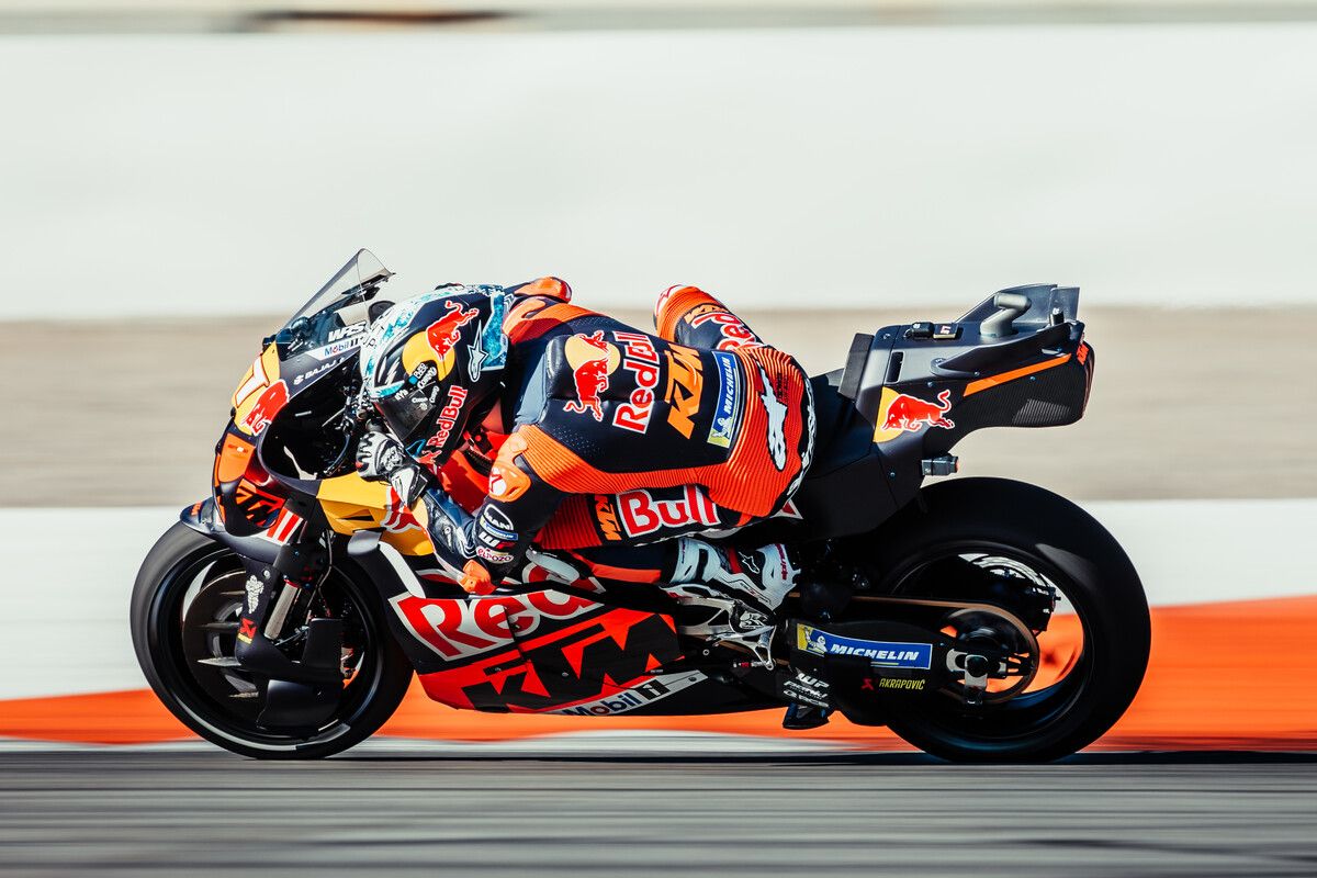 726090 Pedro Acosta Red Bull KTM MotoGP RC16 Circuit Ricardo Tormo ESP 17 11 2025 9 MotoGP IRTA Test 2025 Valencia SPA