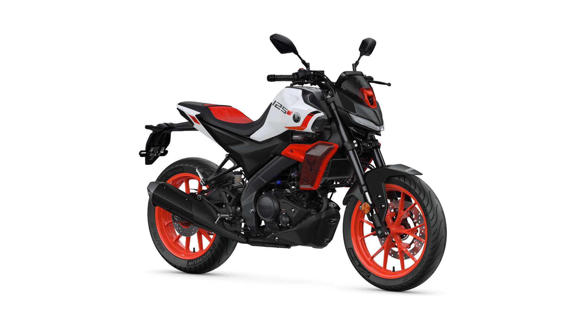 2027 Yamaha MT125A EU Redline White Studio 001 03