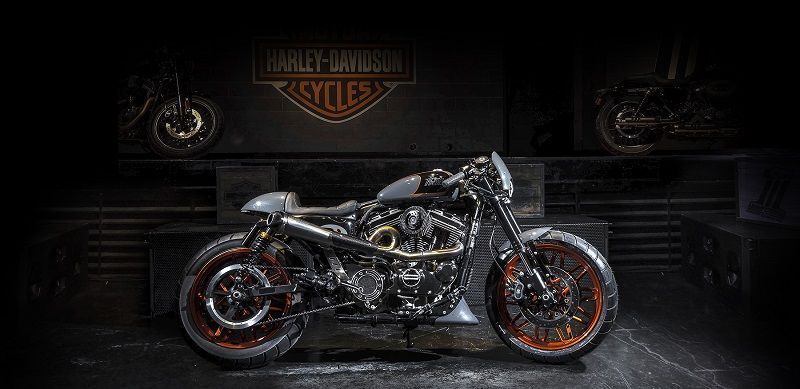 Custom King 2017 Harley Davidson Perugia Italia Bombtrack