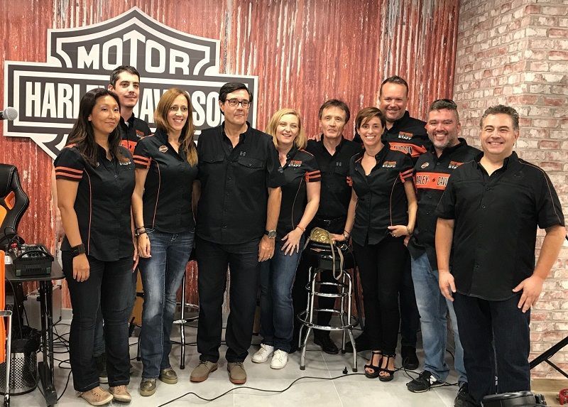 HD Equipo Harley Davidson Inauguración HD Barcelona