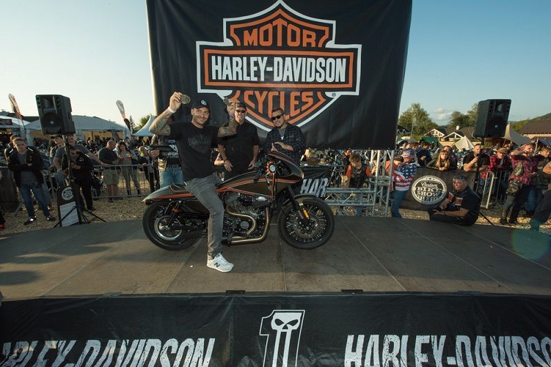 H D European Bike Week Custom Bike Show