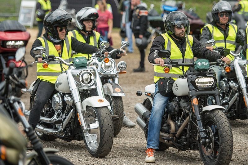 H D European Bike Week demos
