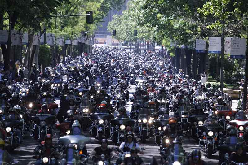 Desfile Concentracion Harley Davidson KM0