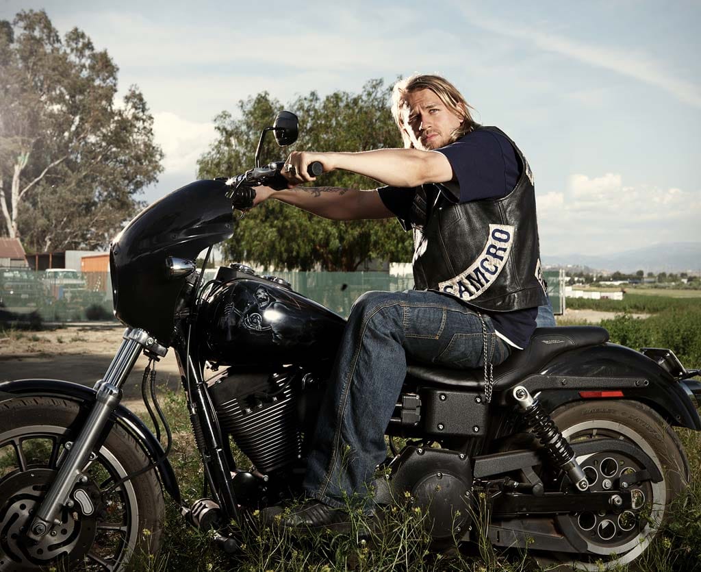 jax teller en moto