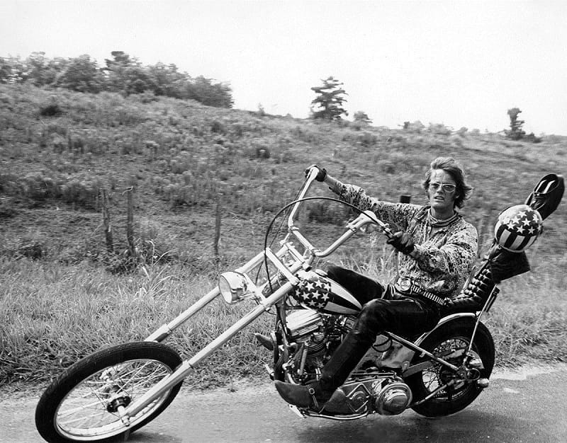 the battle over captain america the chopper from easy rider