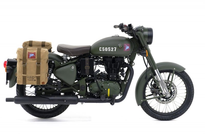 Classic 500 Pegasus Edition Olive Drab Green Profile1