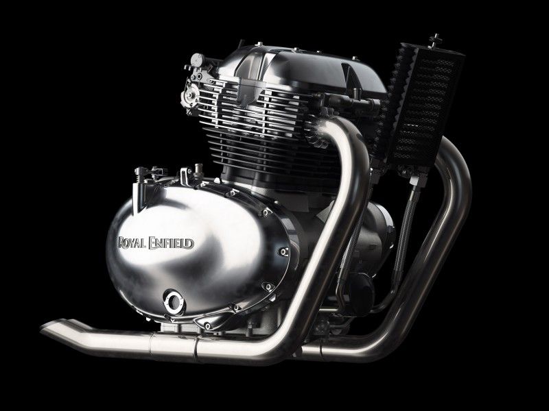 Royal Enfield 648cc Twin Engine RHS view