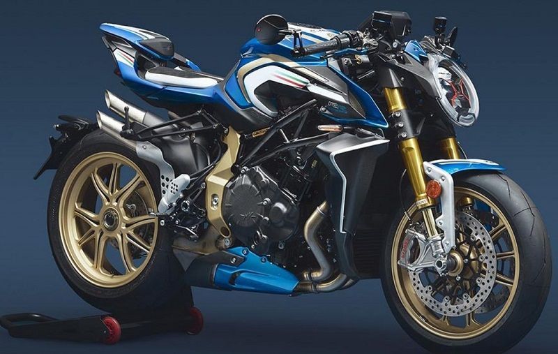 MV Agusta Brutale 1000 RR Blue White ML 2 