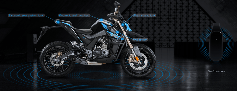 U1 125 keyless sistema