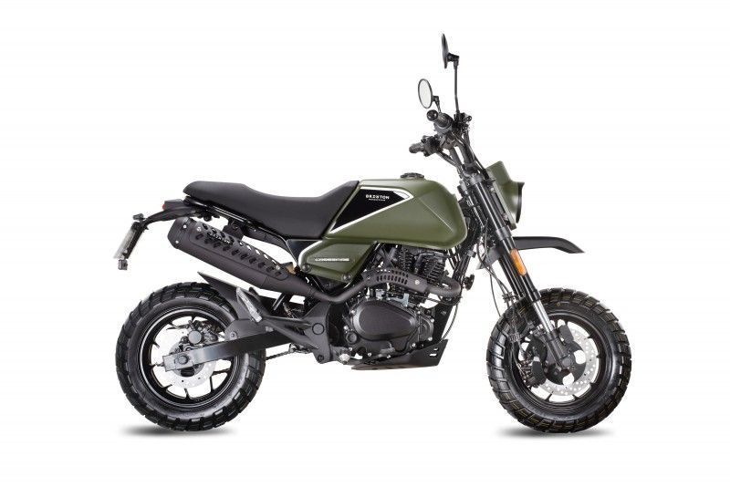 06. Brixton Crossfire 125 XS Cargo Green 