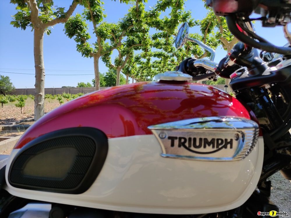 Triumph T100 2021 Super7moto 16