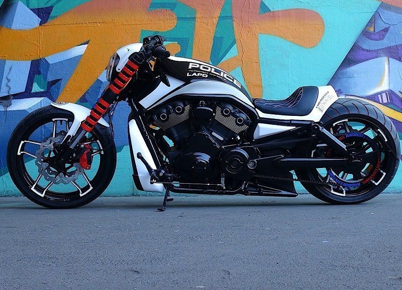 custom harley davidson 300 LAPD 1