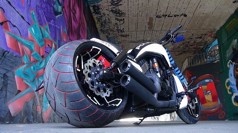 custom harley davidson LAPD 14