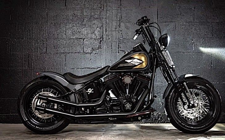 2009 harley davidson cross bones is the ultimate visual pirate nod to bike from long ago 1