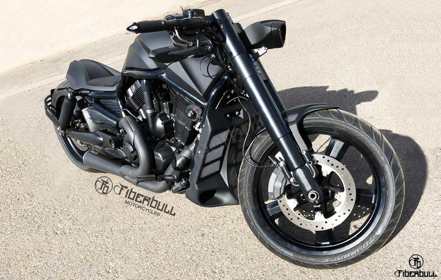 vrod MUSCLE BAT BLACK Fiber bull 5