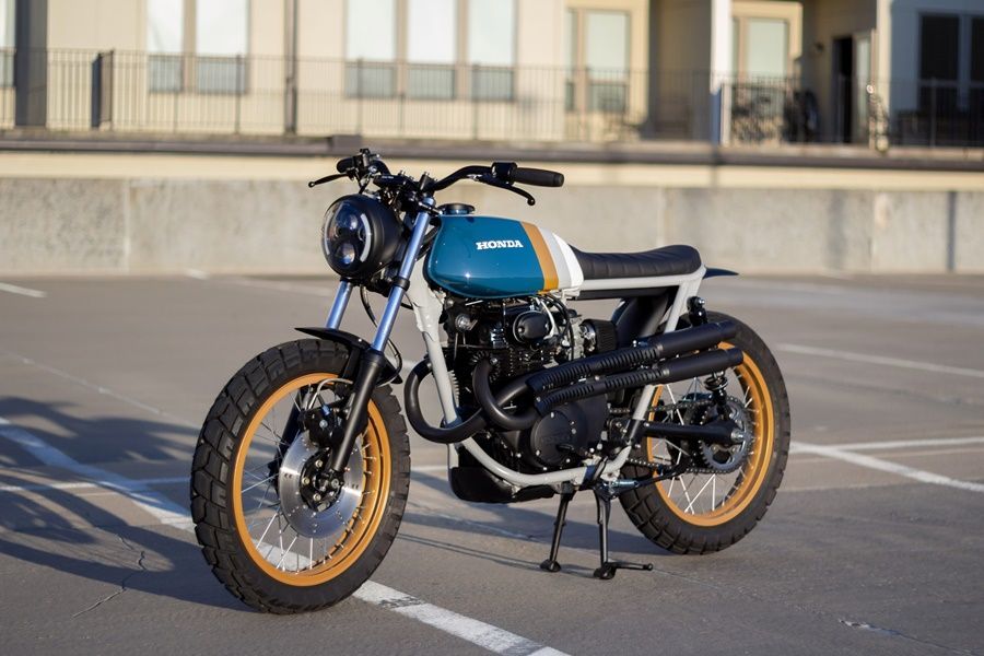 1972 honda cl350 outside left front quarter