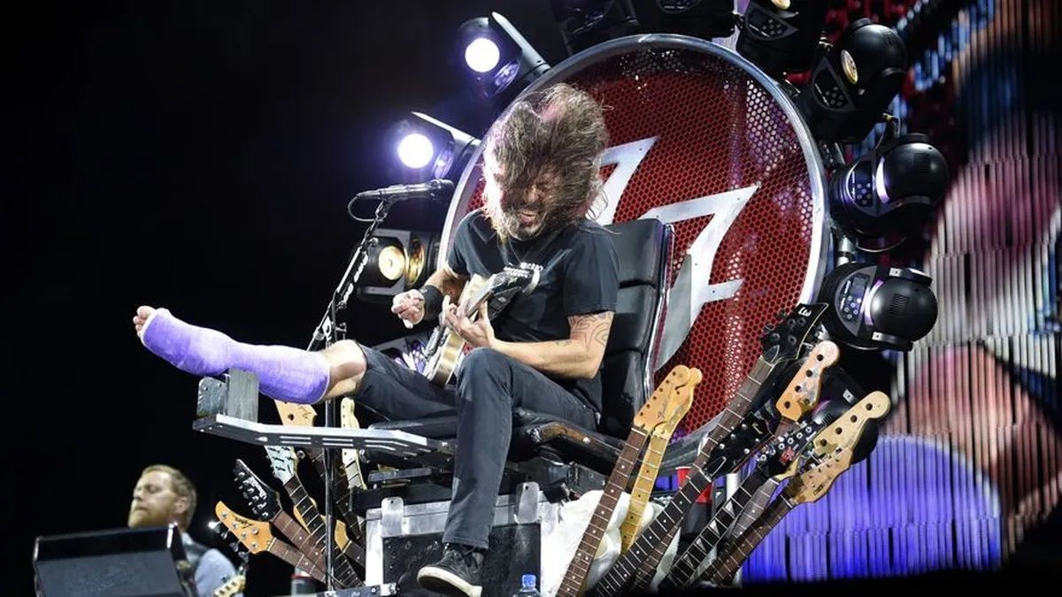 dave grohl lesion ha fortalecido los foos