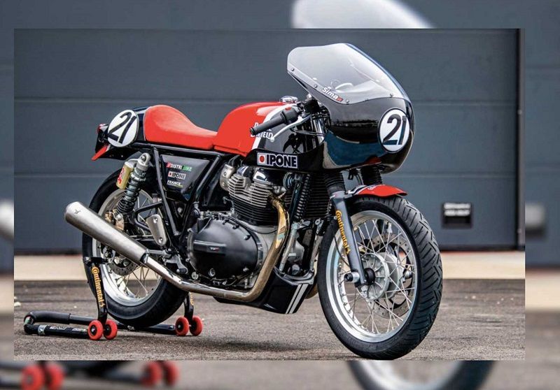 the royal enfield continental gt cup Francia 1