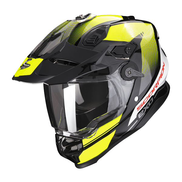 A scorpionADF9000A TRAIL BlaNeoYel getstung