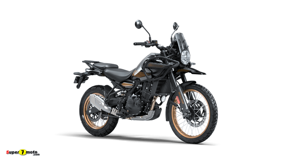 All new Himalayan Summit Variant Hanle Black Front 3 4 Right View