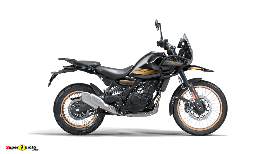 All new Himalayan Summit Variant Hanle Black Right Profile