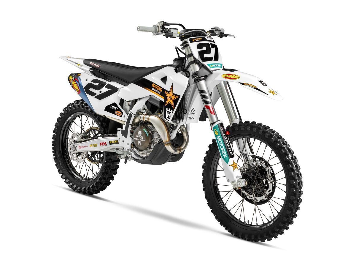 144397 FC 450 Rockstar Edition 27 45 front right