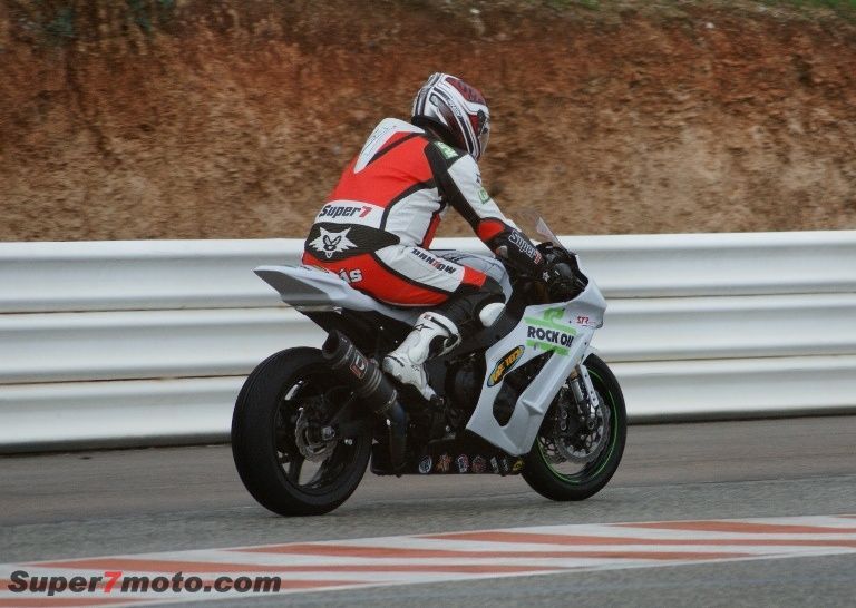 saliendo a pista